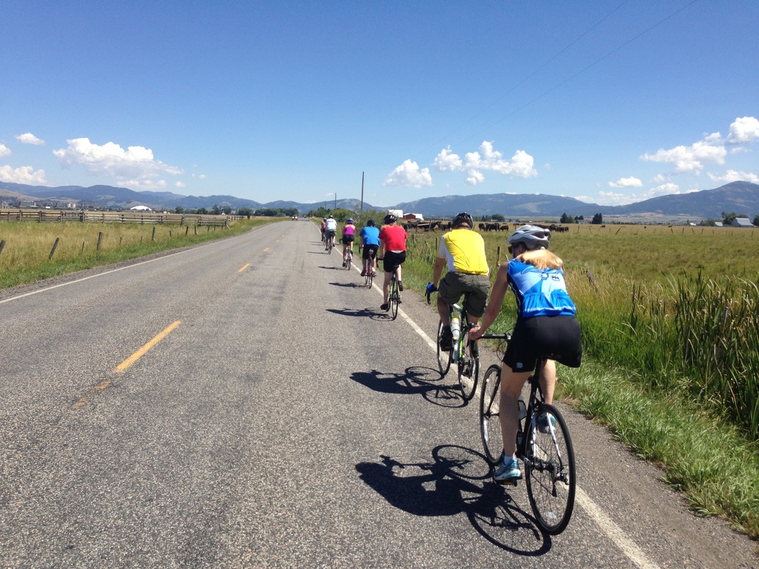 Group rides in Bozeman 